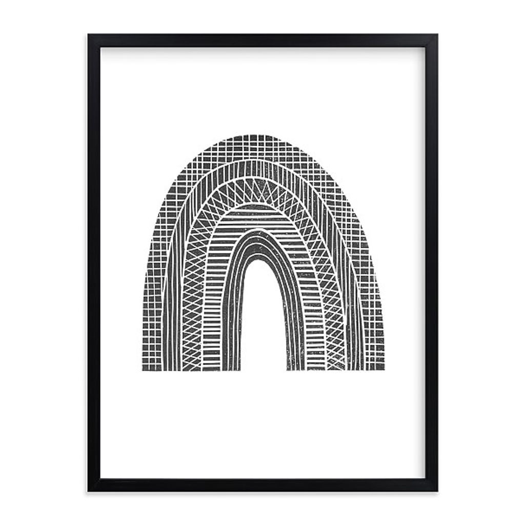 Minted Rainbow in B&W by Mellani DeJesus — view 1