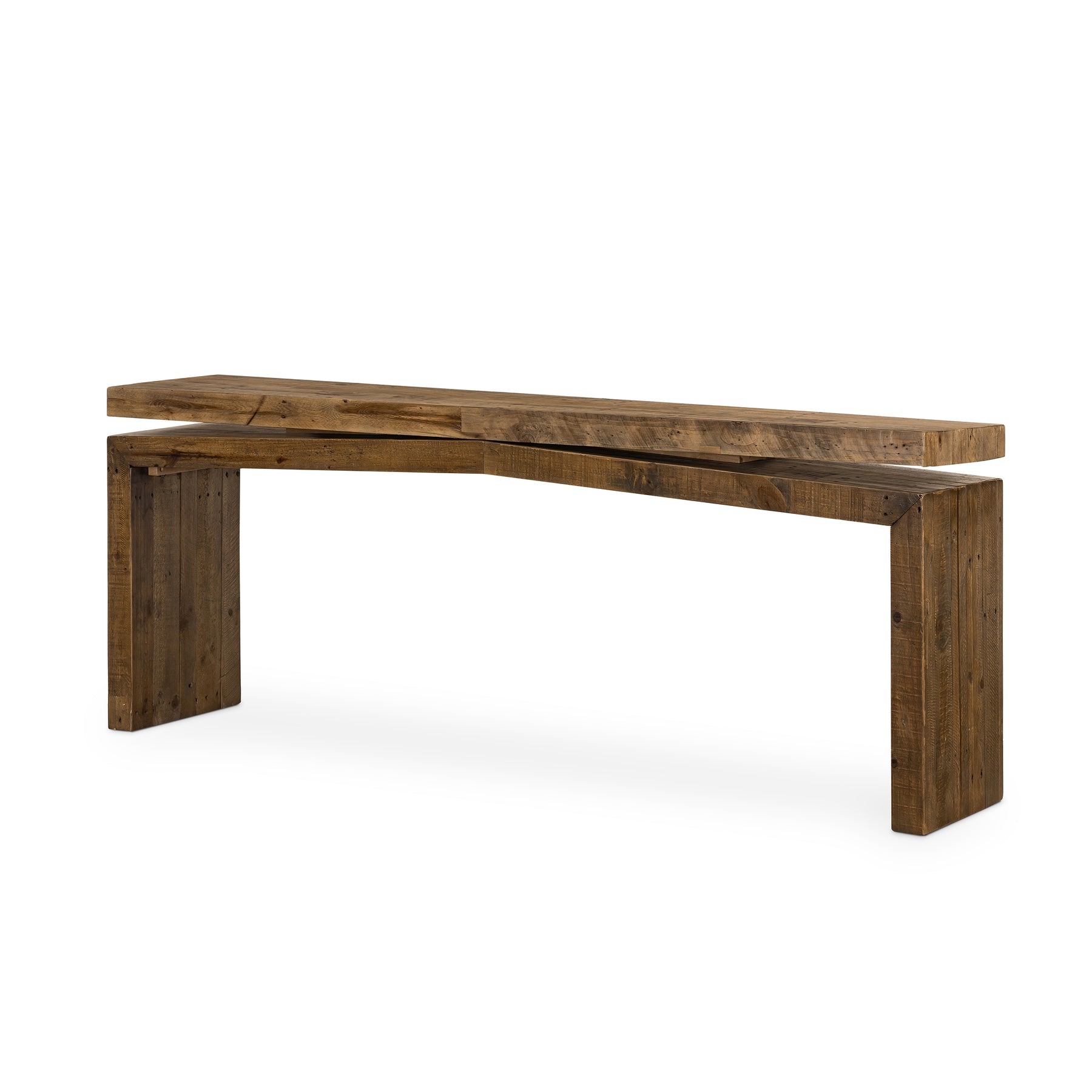 Matthes Console in Rustic Natural thumbnail 3
