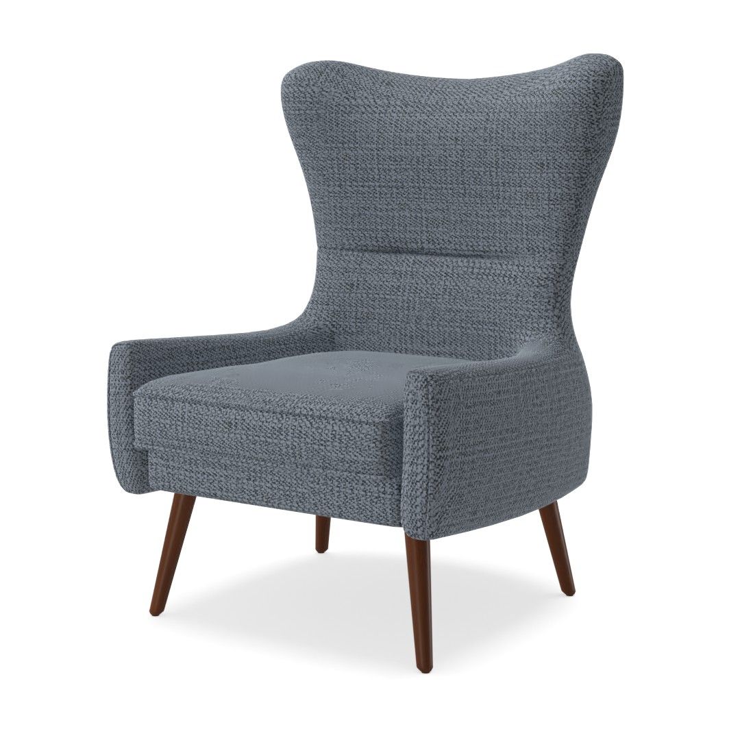 Erik Upholstered Wing Chair thumbnail 3