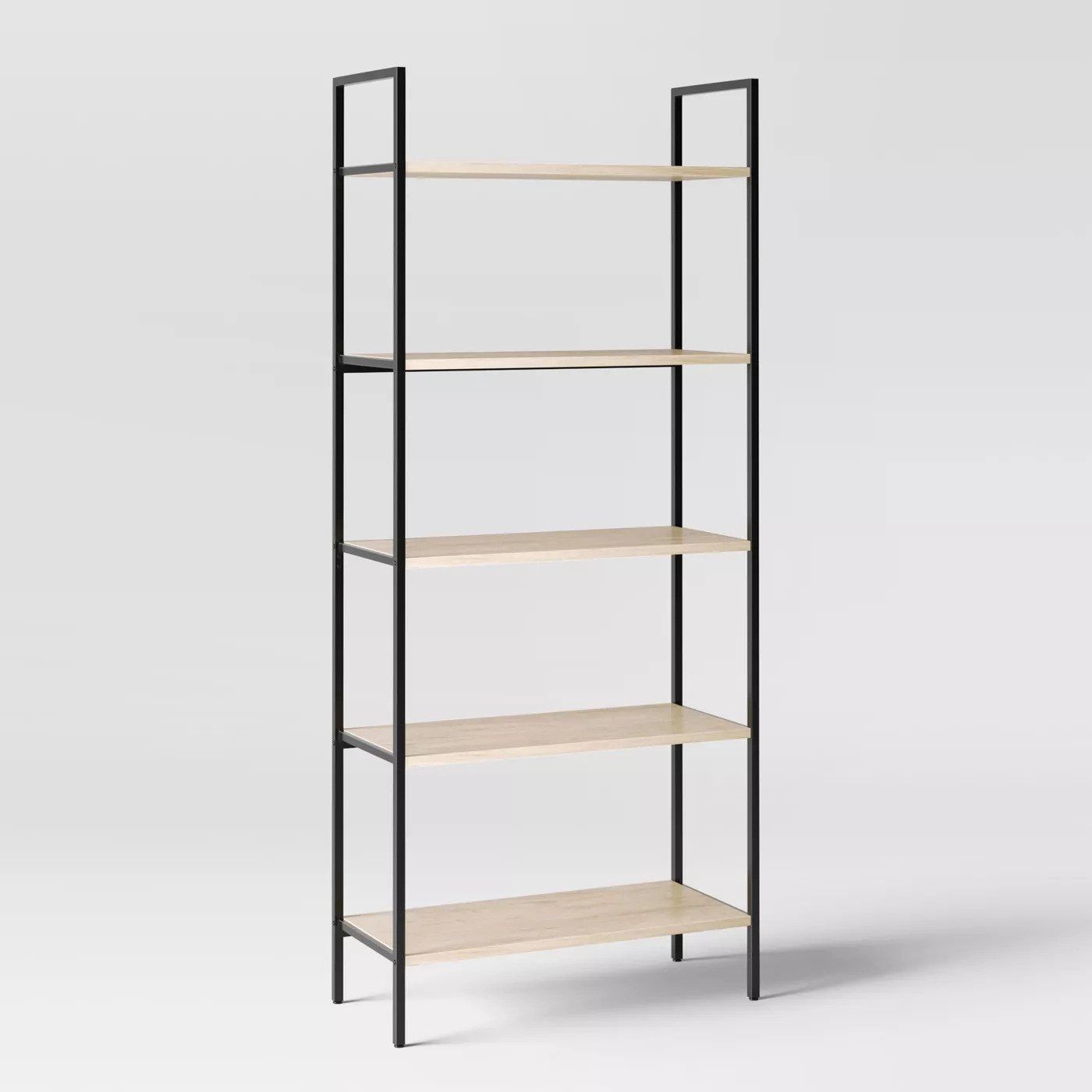Loring 5 Shelf Ladder Bookcase — view 1