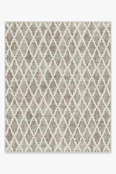 Soraya Trellis Ash Grey Rug-8'x10' thumbnail 2