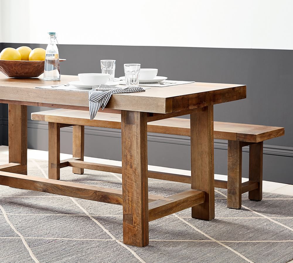 Reed Dining Bench thumbnail 6