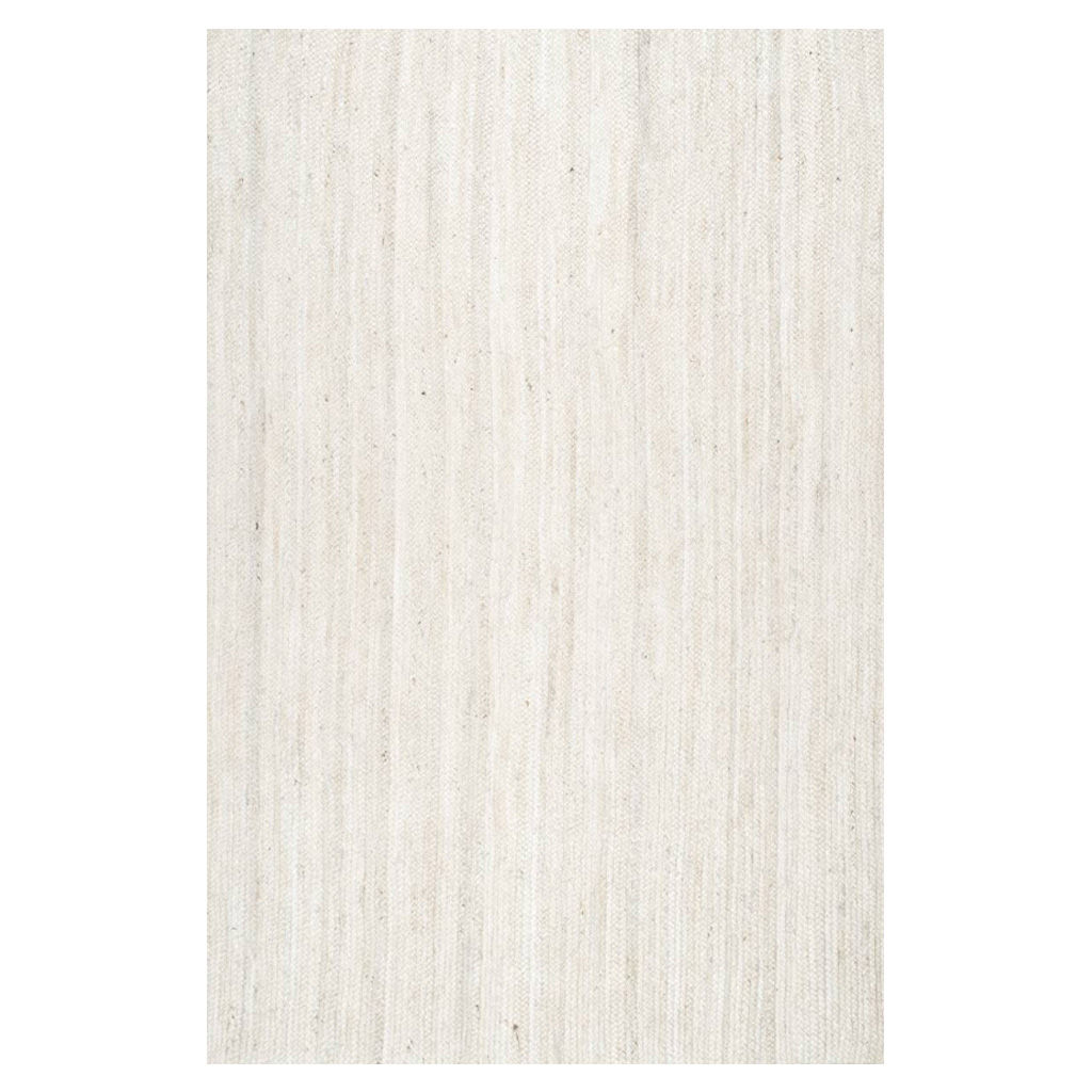 Off White Jute Braided Area Rug-10'x14' — view 1