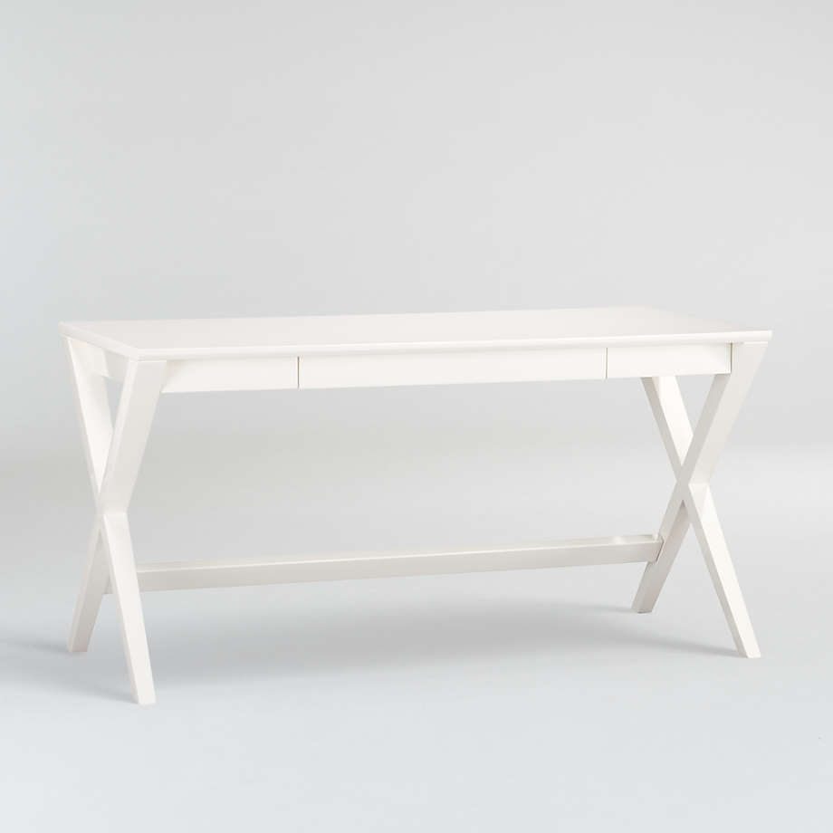 Spotlight White X Leg Desk thumbnail 2