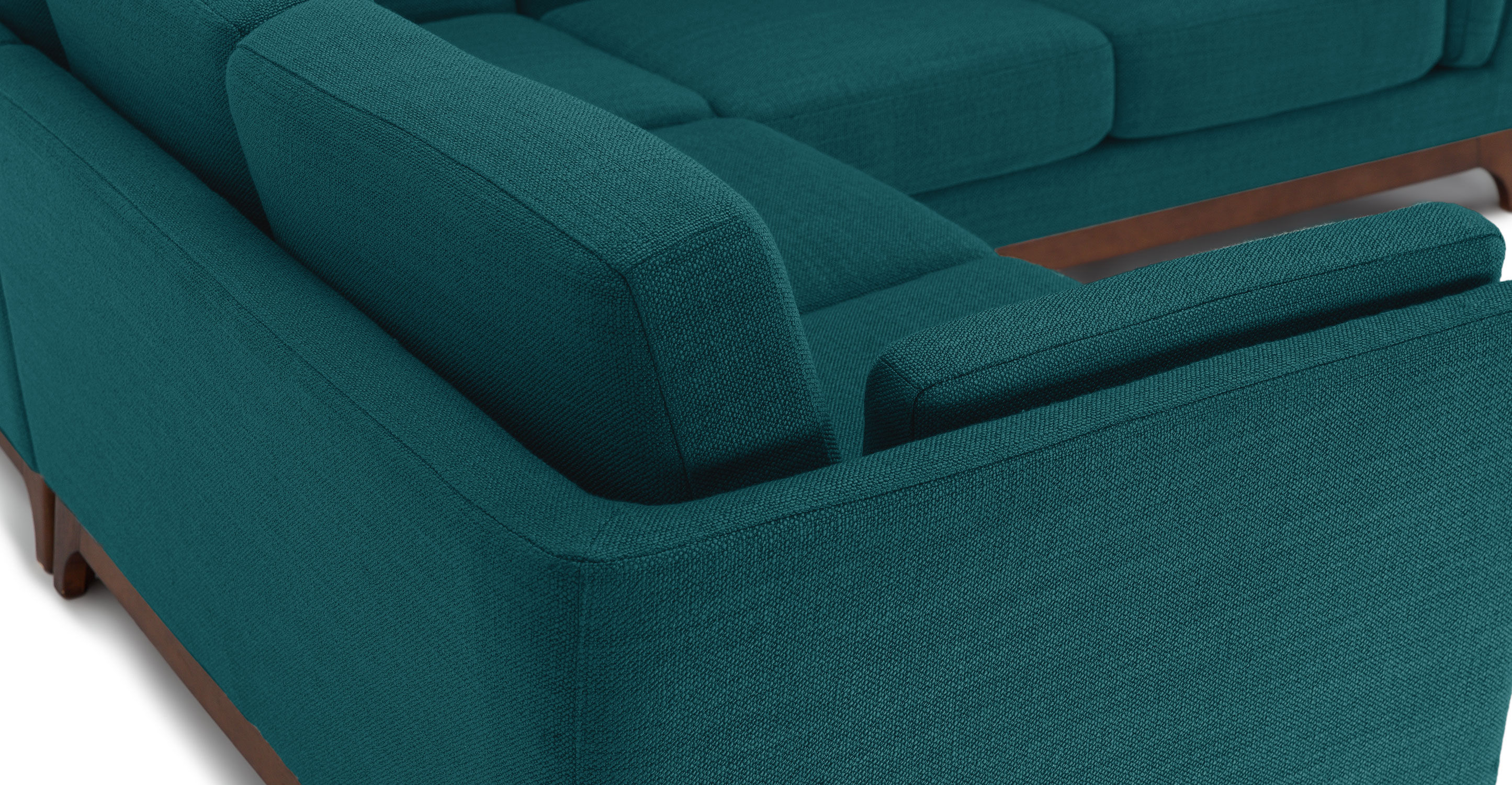 Ceni Lagoon Blue Corner Sectional thumbnail 5