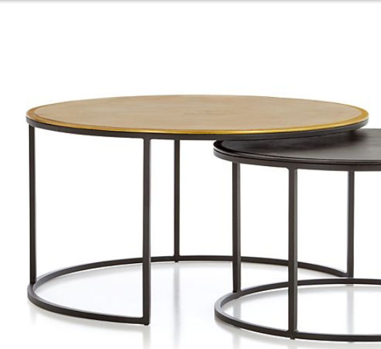 Knurl Nesting Coffee Tables Set of Two — view 1