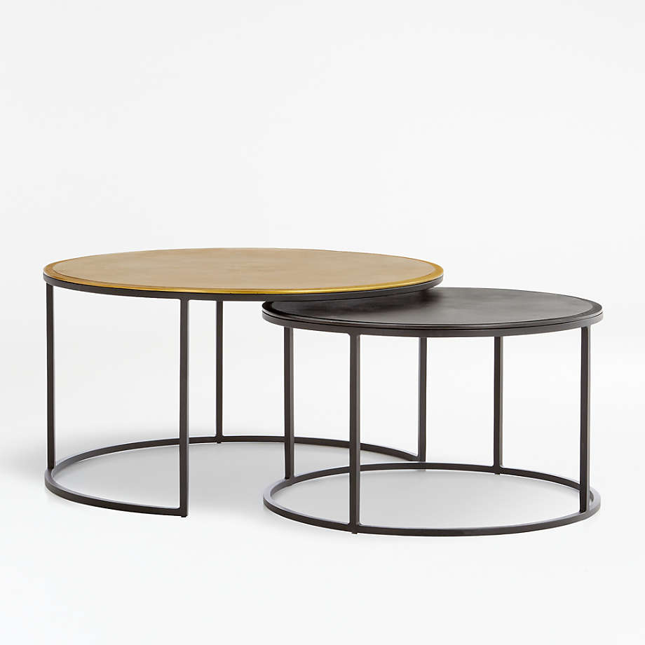 Knurl Nesting Coffee Tables Set of Two thumbnail 2
