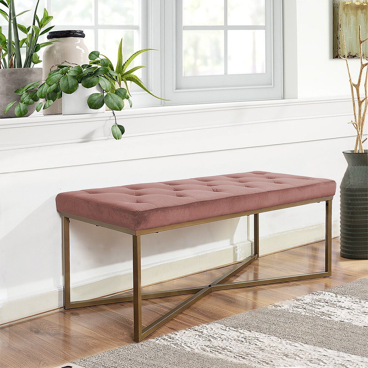 KENNARDI UPHOLSTERED BENCH thumbnail 4