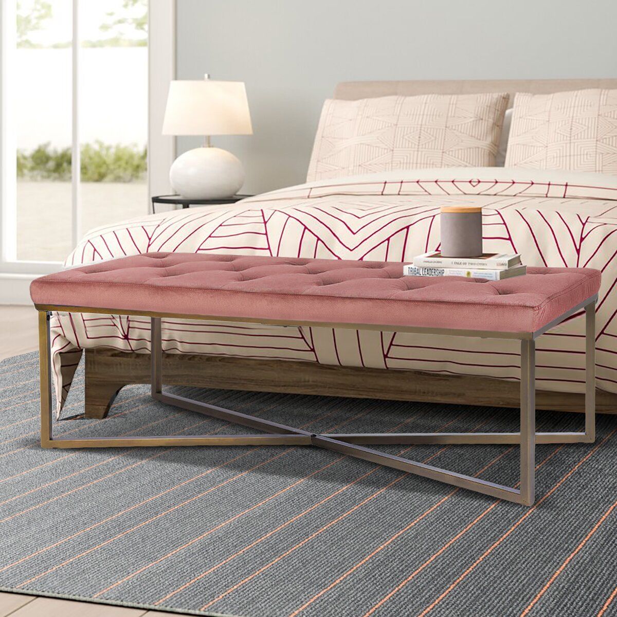 KENNARDI UPHOLSTERED BENCH thumbnail 10