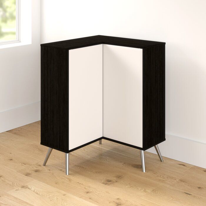Raynham 2 Door Corner Accent Cabinet — view 1