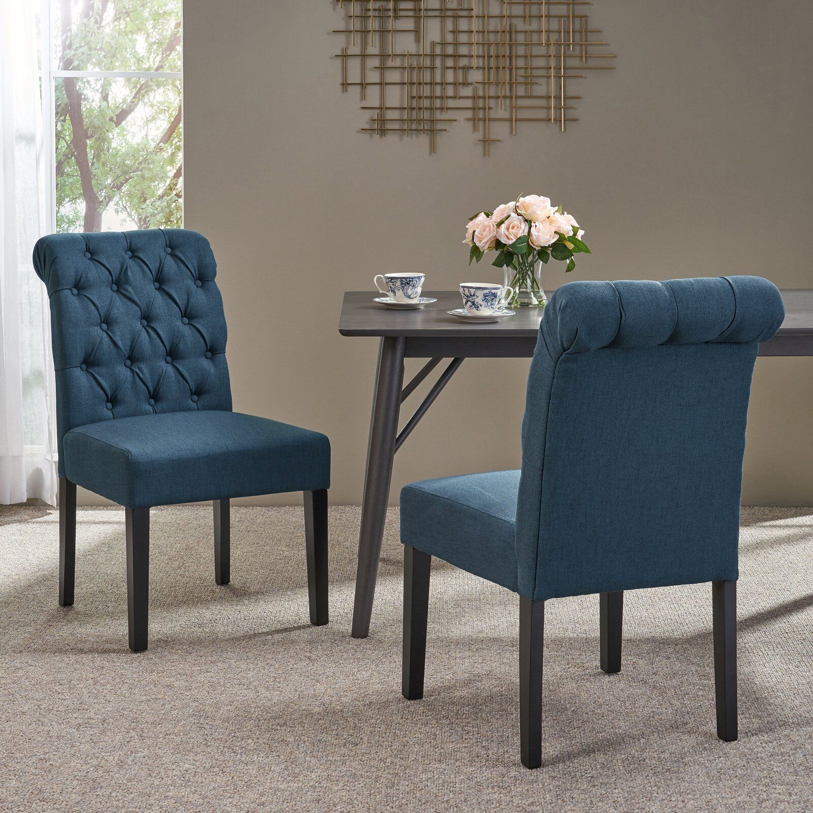 Perales Upholstered Dining Chair thumbnail 6