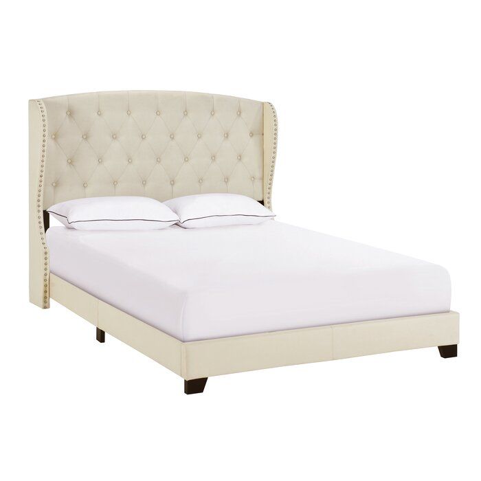 Hiller Wing Upholstered Standard Bed-King thumbnail 2
