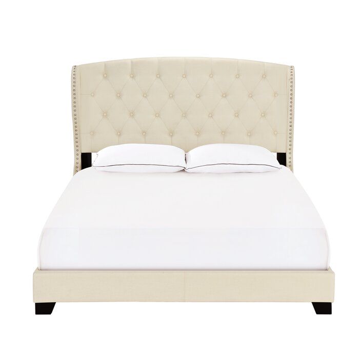 Hiller Wing Upholstered Standard Bed-King thumbnail 4