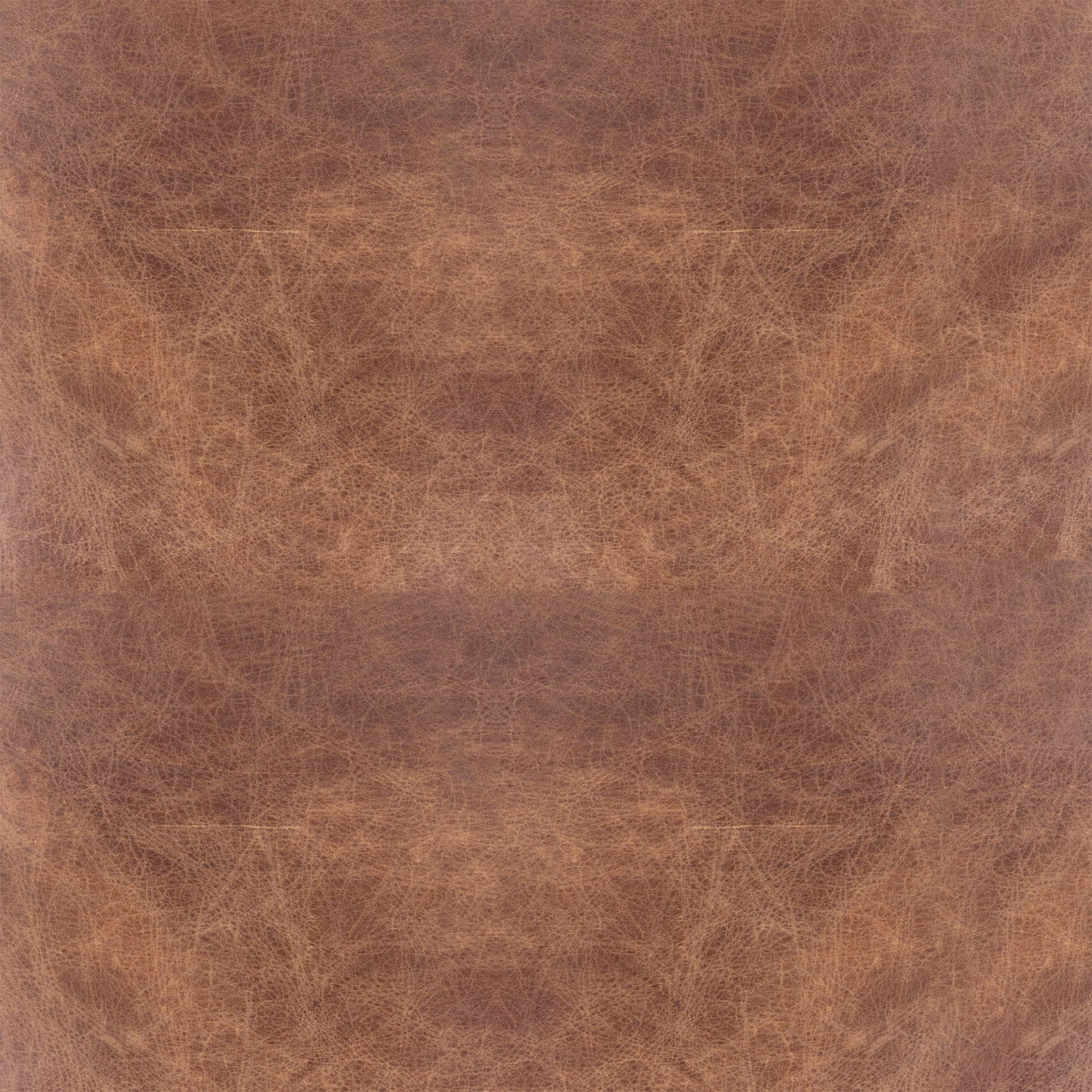 Cherise Leather Pouf Ottoman thumbnail 5