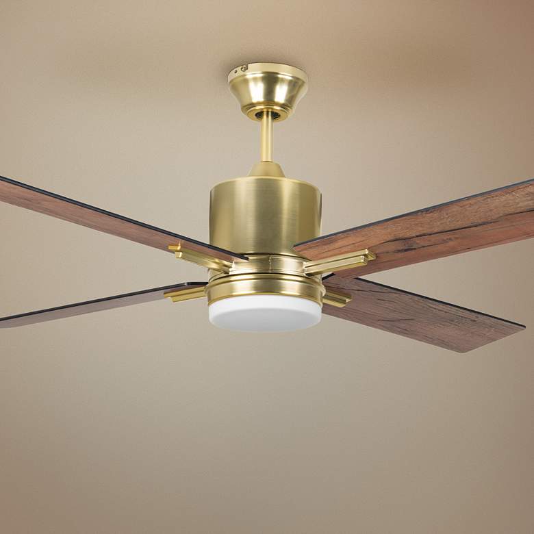 Craftmade Teana Satin Brass LED Ceiling Fan thumbnail 2