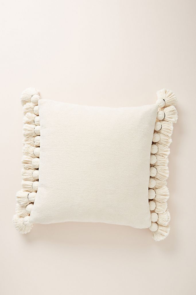 Tasseled Chenille Nadia Pillow — view 1