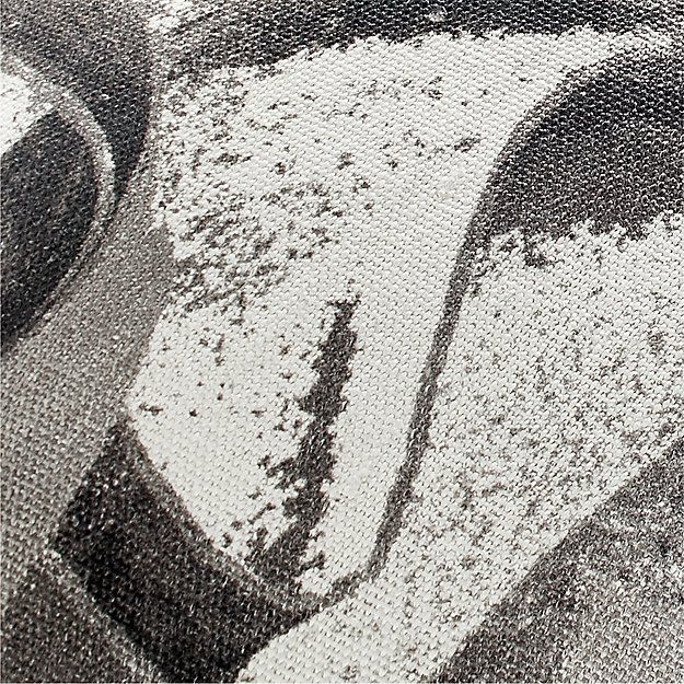Abstract Linen Marble Pillow-23"x23" thumbnail 3