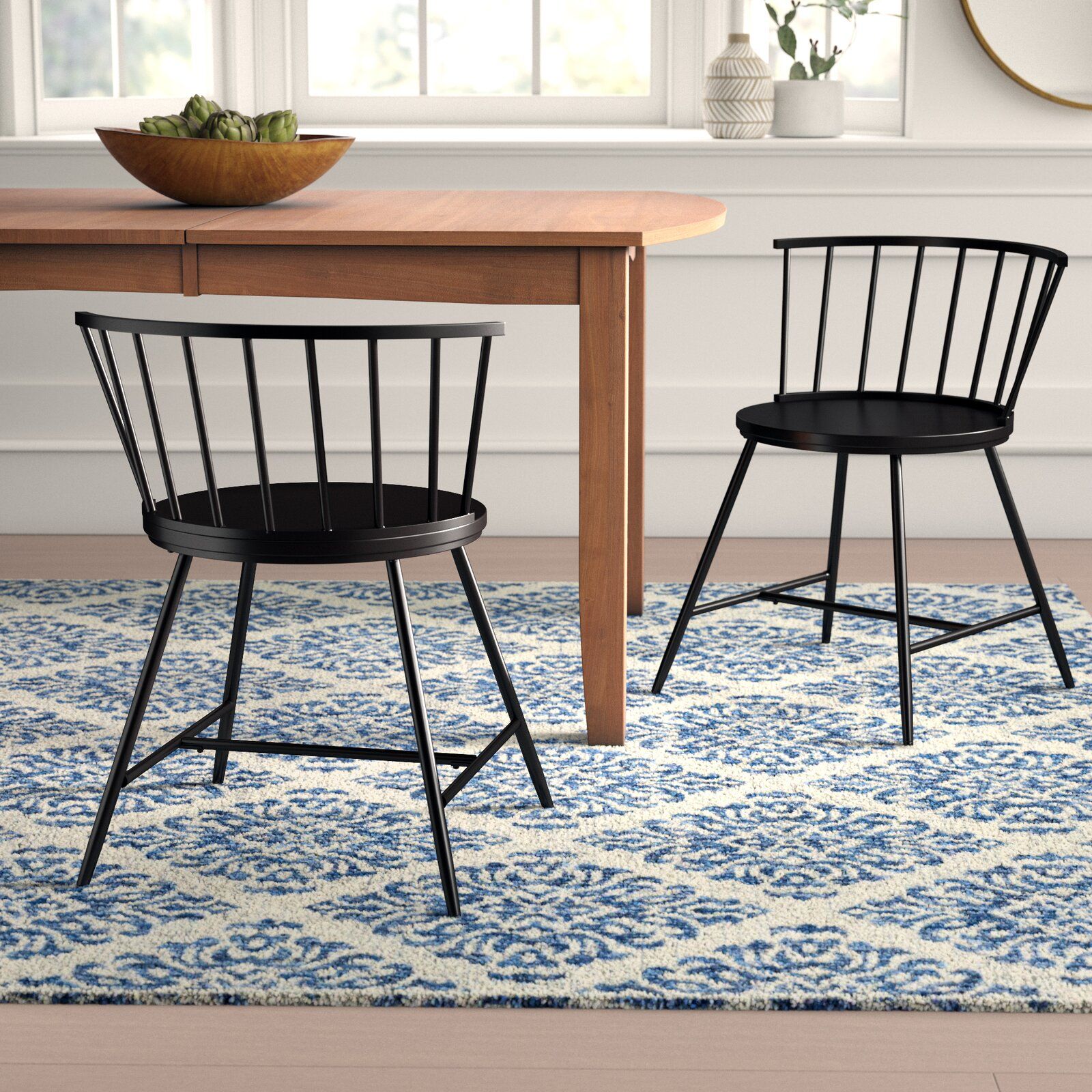 Black Vecchia Dining Chair Set of 2 thumbnail 5