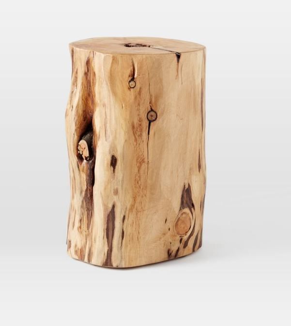 Natural Tree Stump Side Table thumbnail 3