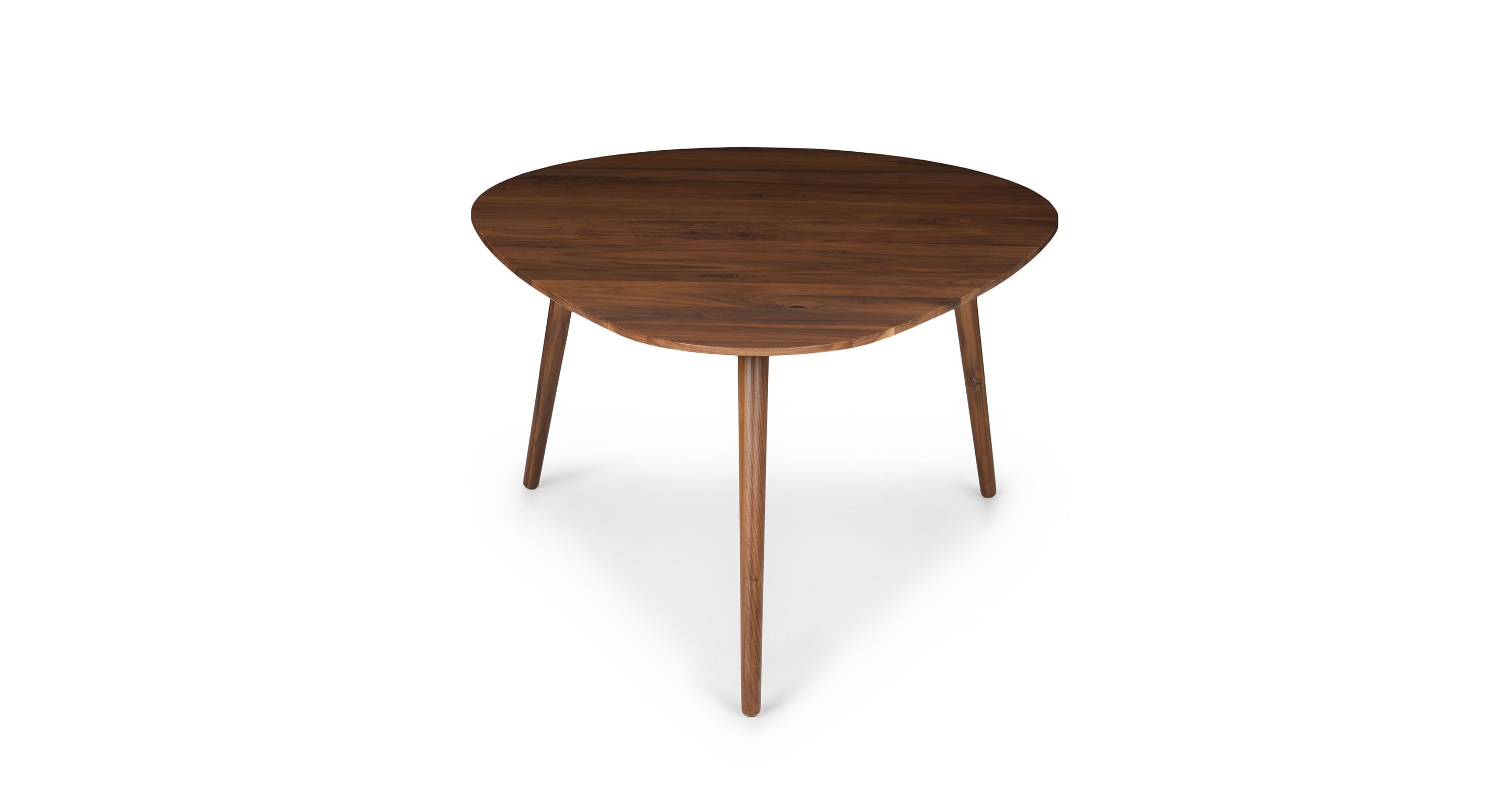 Amoeba Wild Walnut 42.5" Wide Coffee Table thumbnail 4