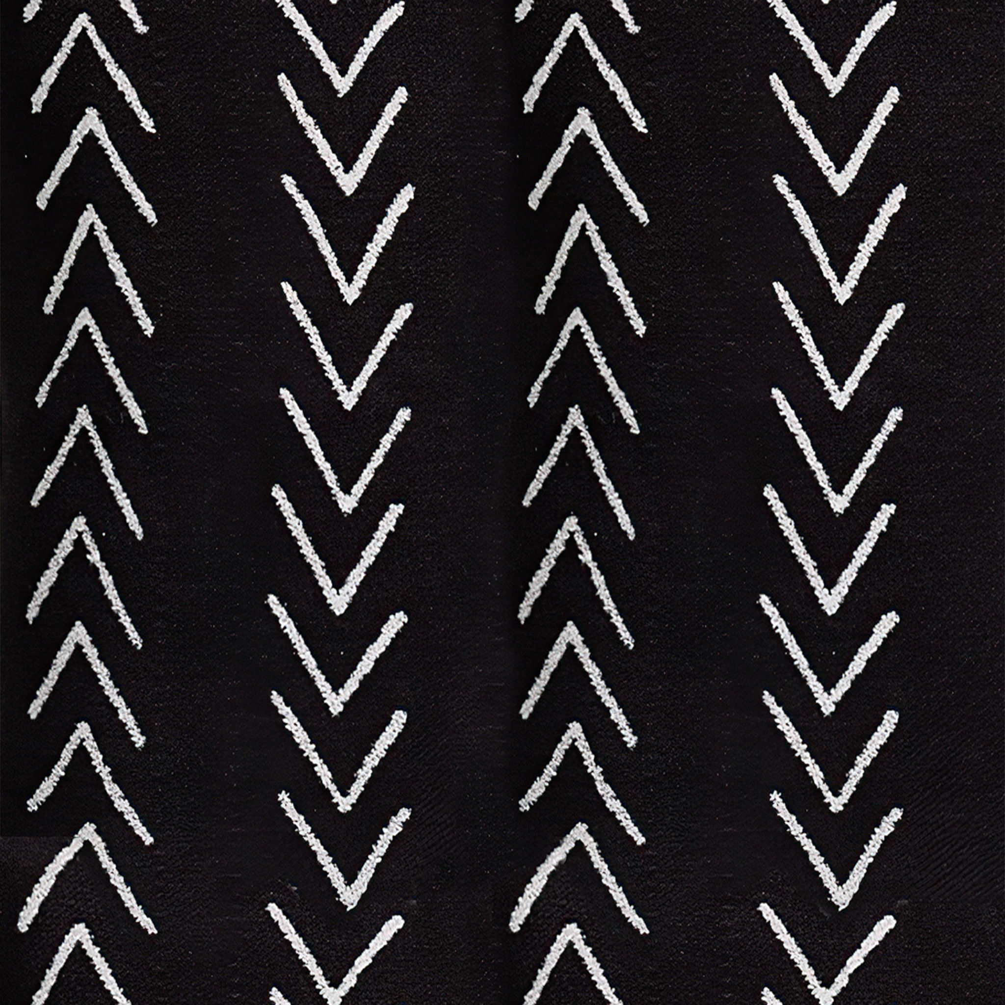 Arrow Pillow Cover 18 18 Black White- No Insert-18"x18" thumbnail 3
