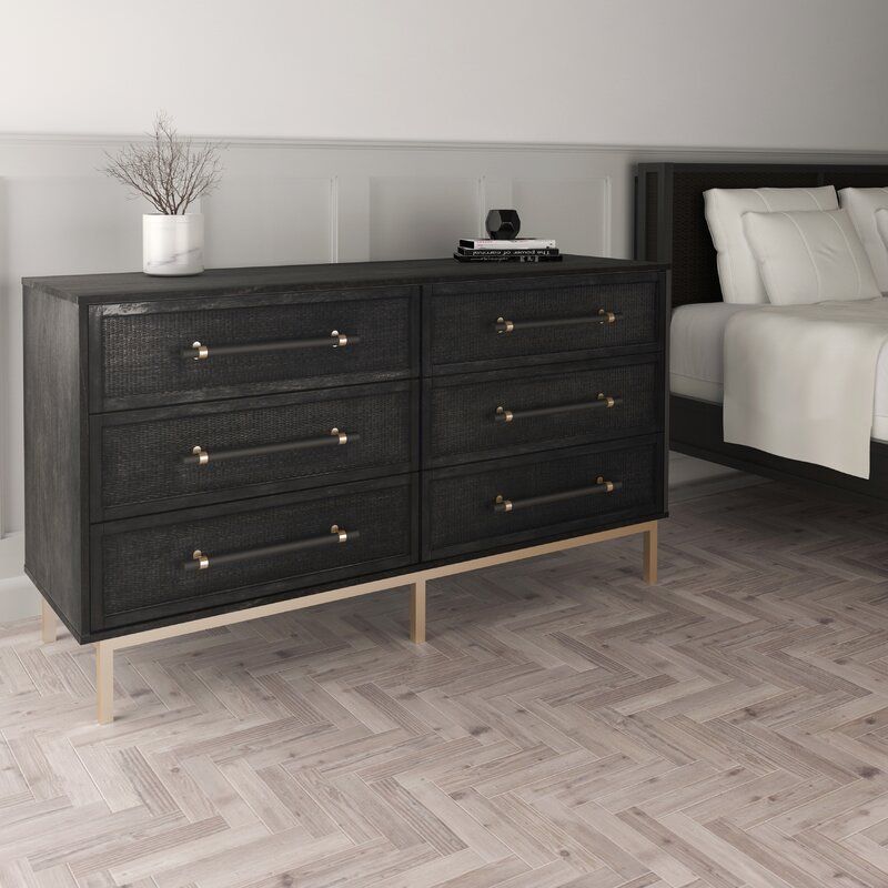 Sophia 6 Drawer Dresser thumbnail 3