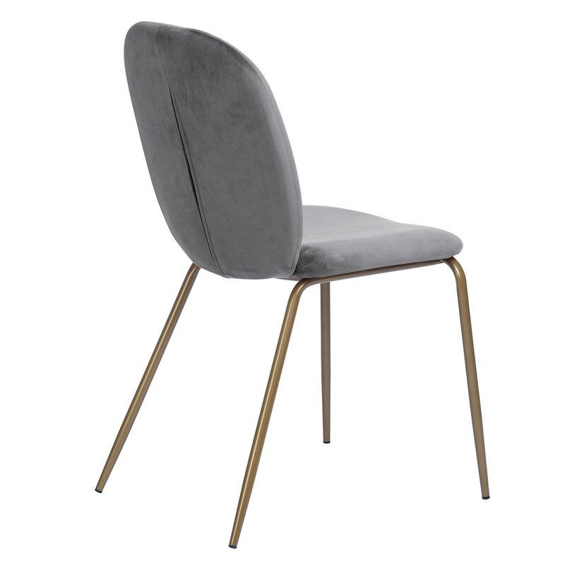 Parkinson Velvet Upholstered Parsons Chair (Set of 2) thumbnail 5