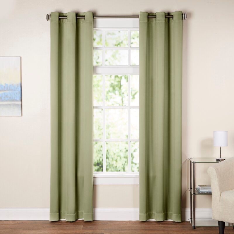 Wayfair Basics Solid Blackout Grommet thumbnail 2