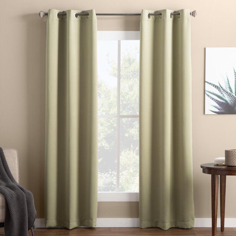Wayfair Basics Solid Blackout Grommet thumbnail 3