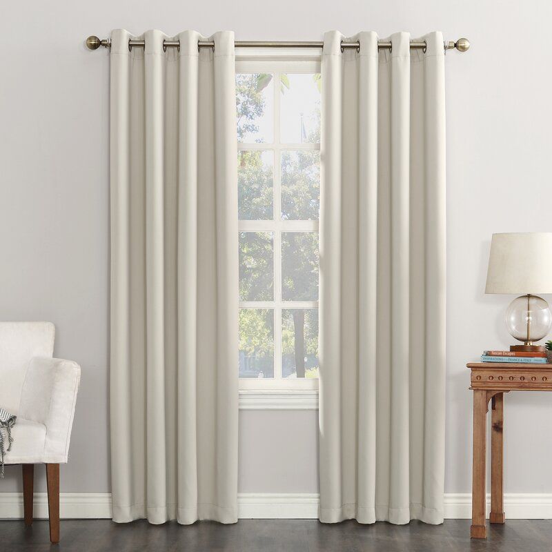 Wayfair Basics Solid Blackout Grommet thumbnail 3