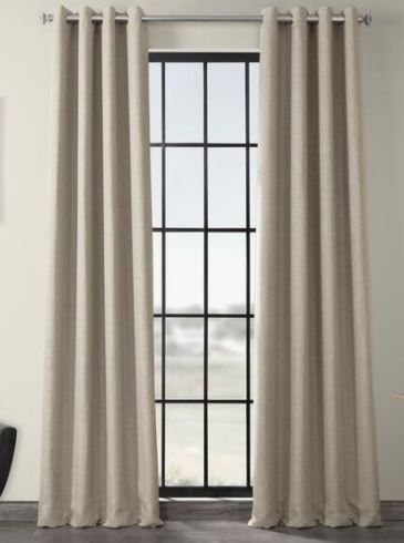 LaCrosse Solid Blackout Grommet Single Curtain Panel thumbnail 2