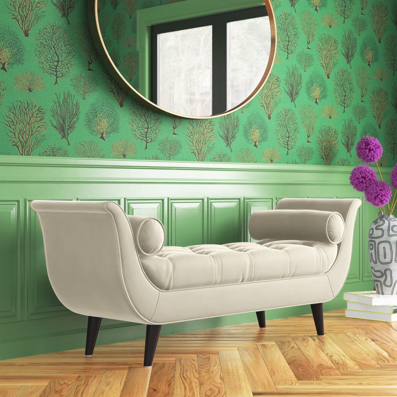 Kalel Upholstered Bench thumbnail 5
