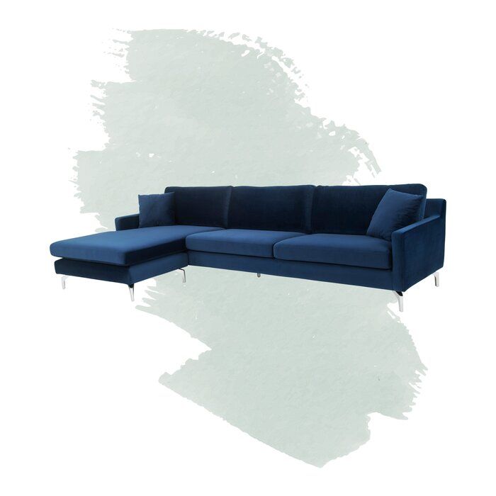 Gene 119" Wide Modular Sofa & Chaise
— view 1