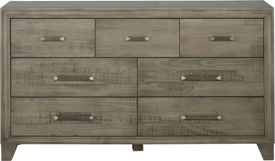 Crestwood Creek Gray Dresser — view 1
