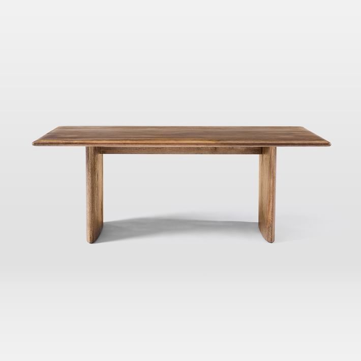 Anton Solid Wood Coffee Table Rectangle thumbnail 2