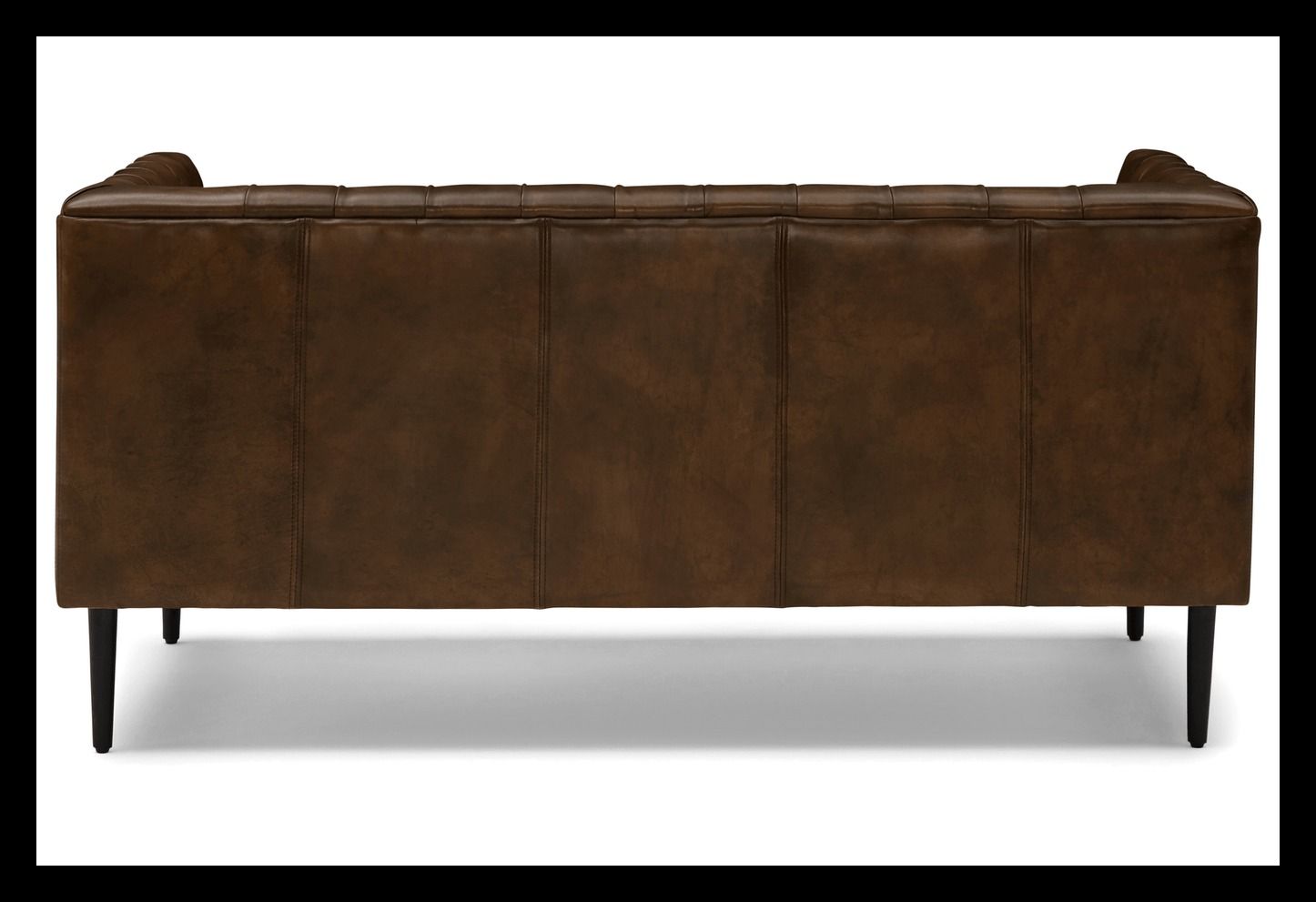 Vaughn Leather Apartment Sofa thumbnail 6