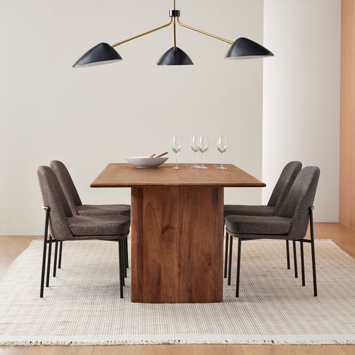 Anton Solid Wood Dining Table thumbnail 2