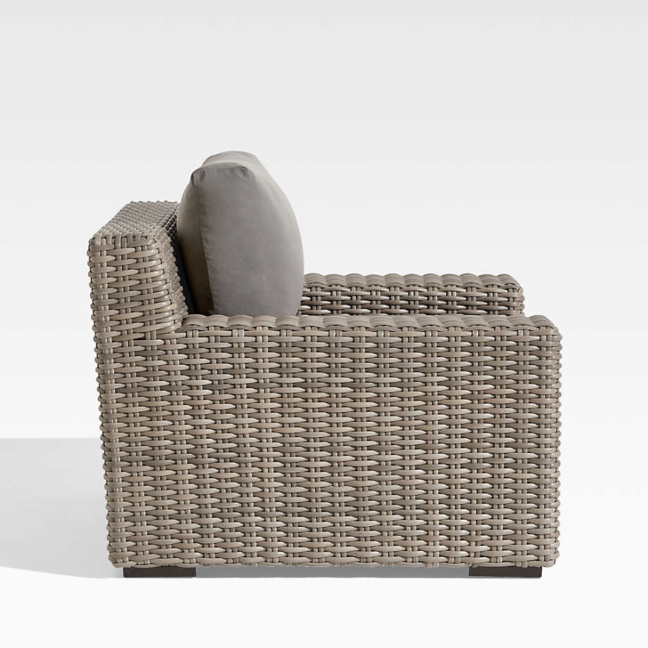 Abaco Resin Wicker Outdoor Lounge Chair thumbnail 4