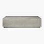 MATTER GREY CEMENT RECTANGLE COFFEE TABLE thumbnail 3