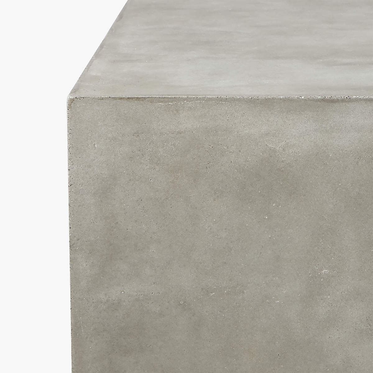 MATTER GREY CEMENT RECTANGLE COFFEE TABLE thumbnail 4