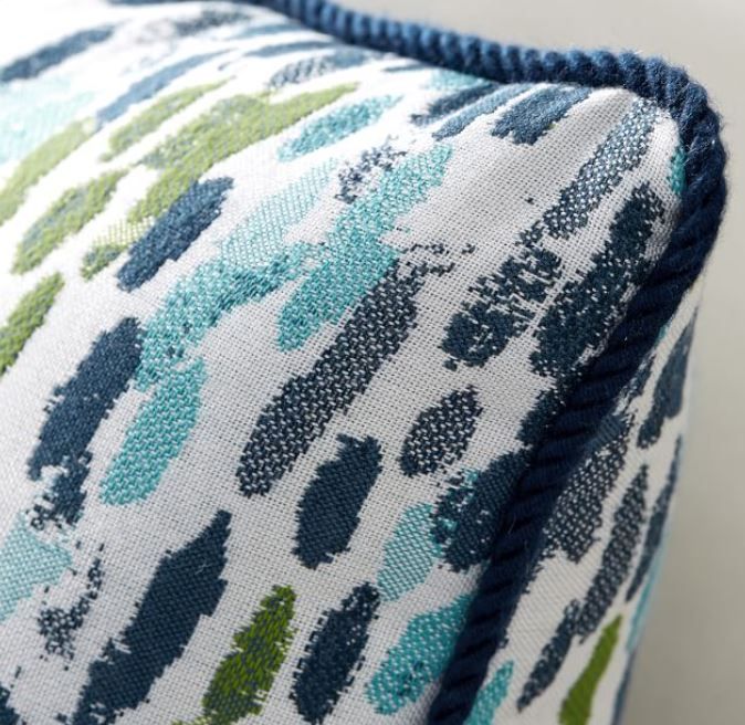 Sunbrella Multi Dot Jacquard Indoor Pillow thumbnail 2