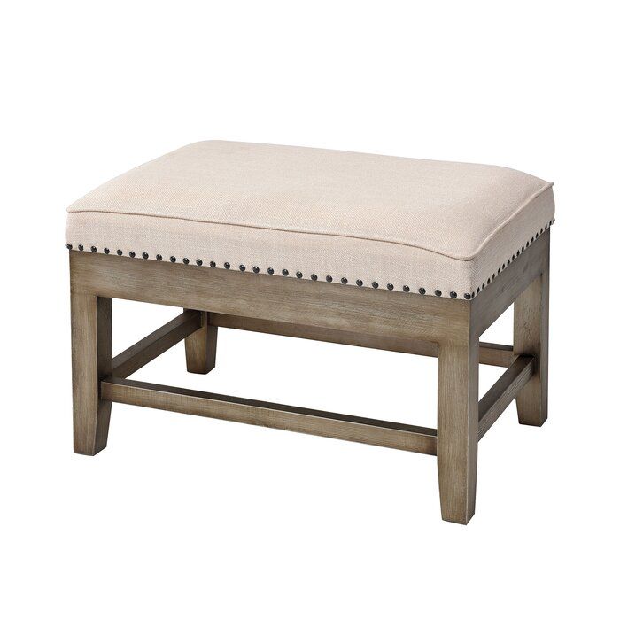 Uniontown Solid Wood Accent Stool — view 1