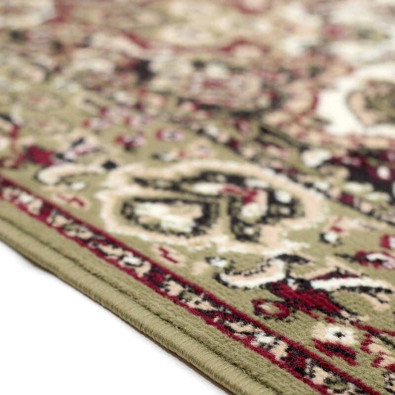 Stevens Oriental Green Area Rug-8'x10' thumbnail 3