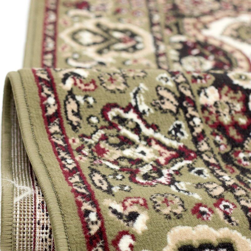 Stevens Oriental Green Area Rug-8'x10' thumbnail 4
