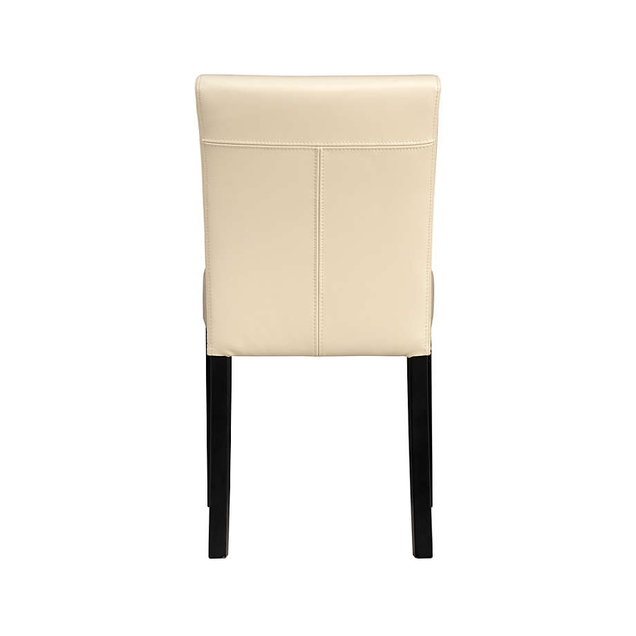 Lowe Ivory Leather Dining Chair thumbnail 2