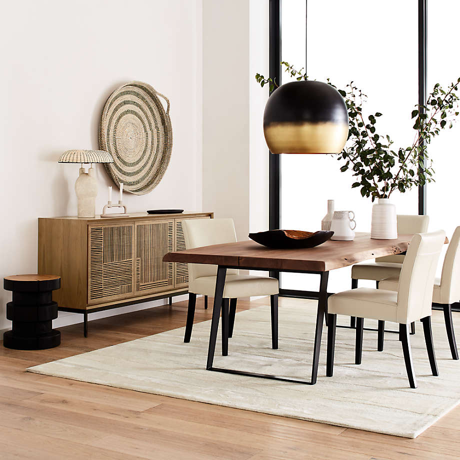 Lowe Ivory Leather Dining Chair thumbnail 7