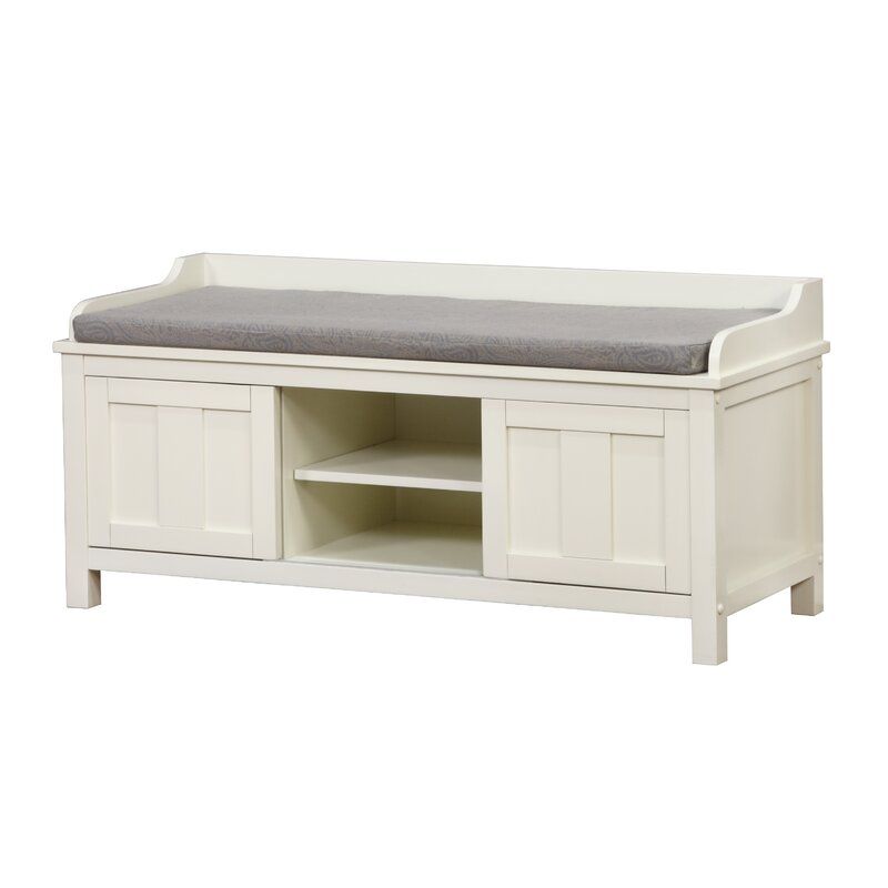 Gainsborough Upholstered Cabinet Storage Bench thumbnail 4