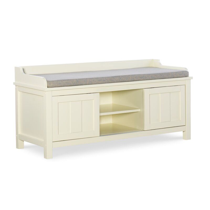 Gainsborough Upholstered Cabinet Storage Bench thumbnail 2