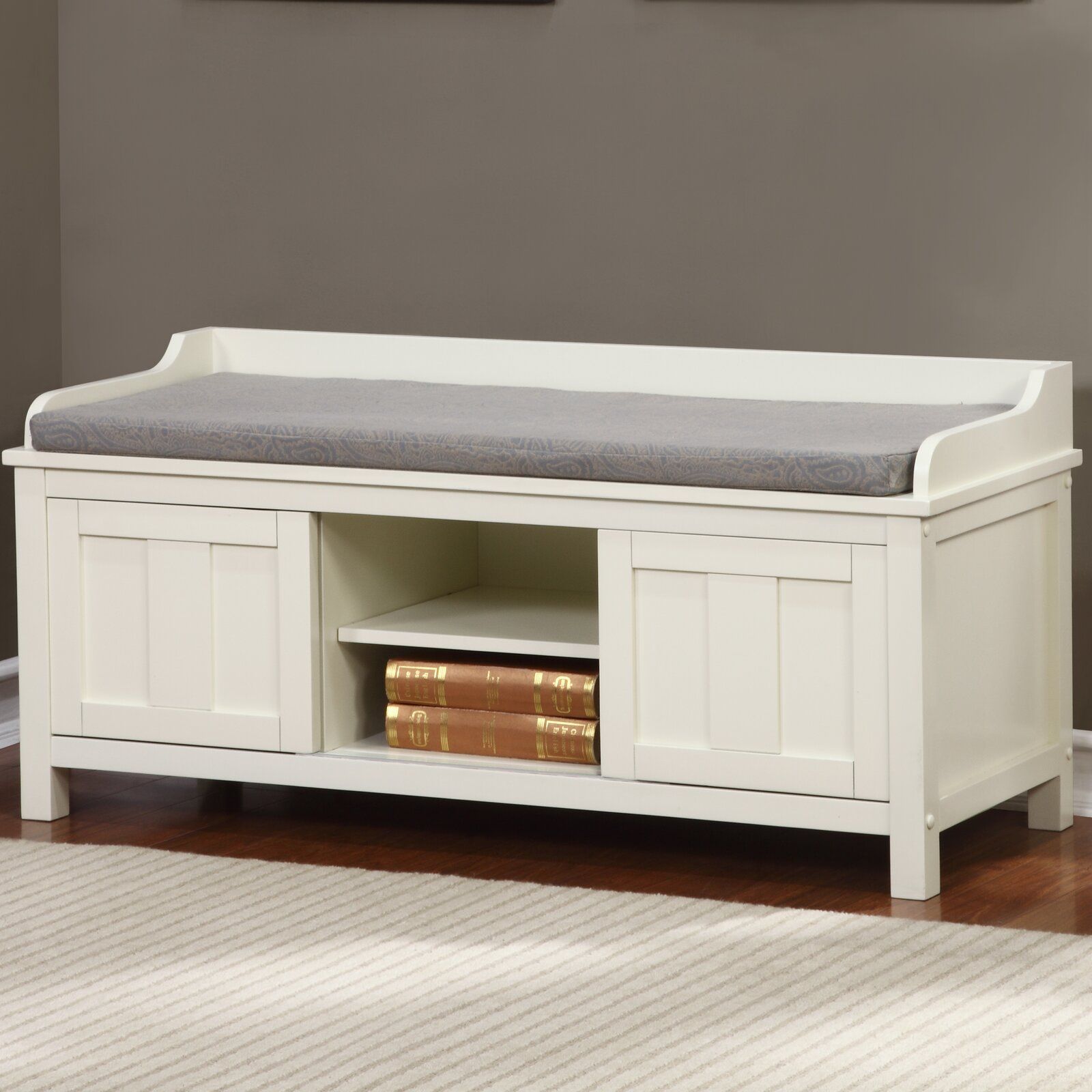 Gainsborough Upholstered Cabinet Storage Bench thumbnail 6