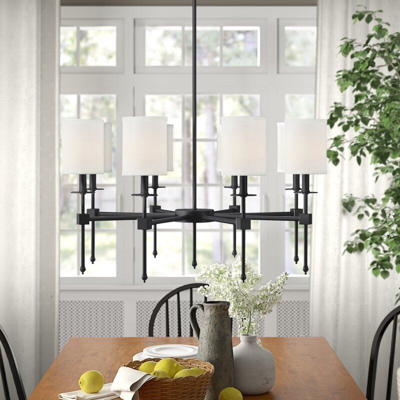 Watford 8-Light Shaded Chandelier — view 1